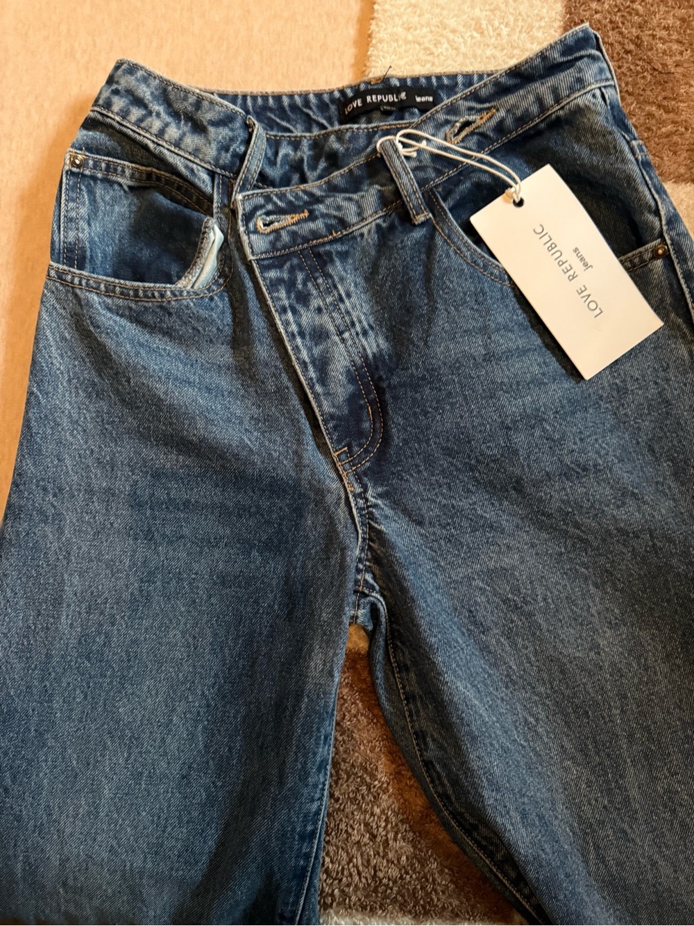 Love Republic Blue Wide Leg Jeans